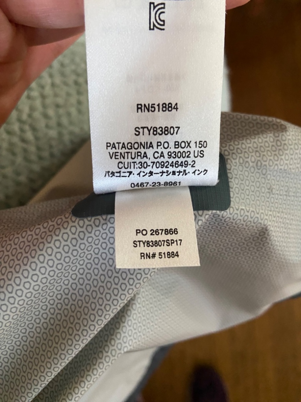 Patagonia Torrentshell 3L Jacket in Teal Sz S - Picture 6 of 6